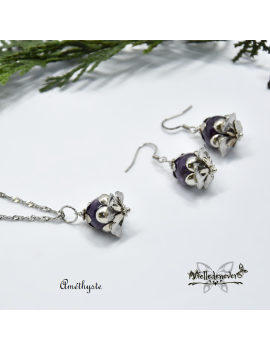 Necklace Amethyst Felilë