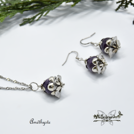 Necklace Amethyst Felilë