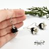 Earrings Onyx Tenebria