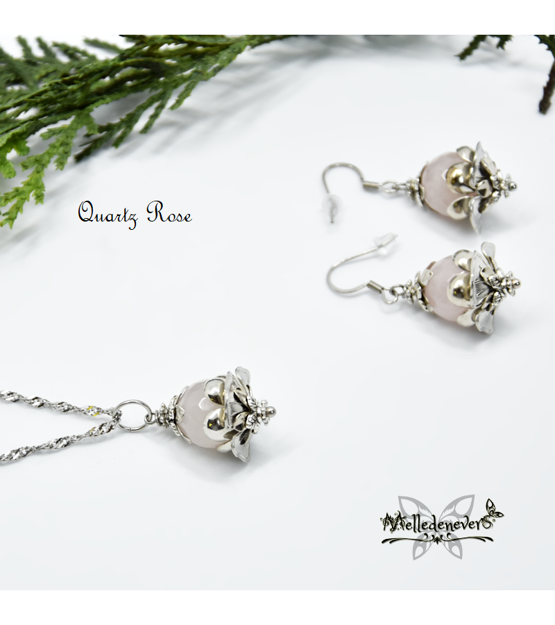 Earrings Quartz Rosië
