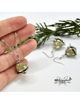 Collier Prehnite Verelë